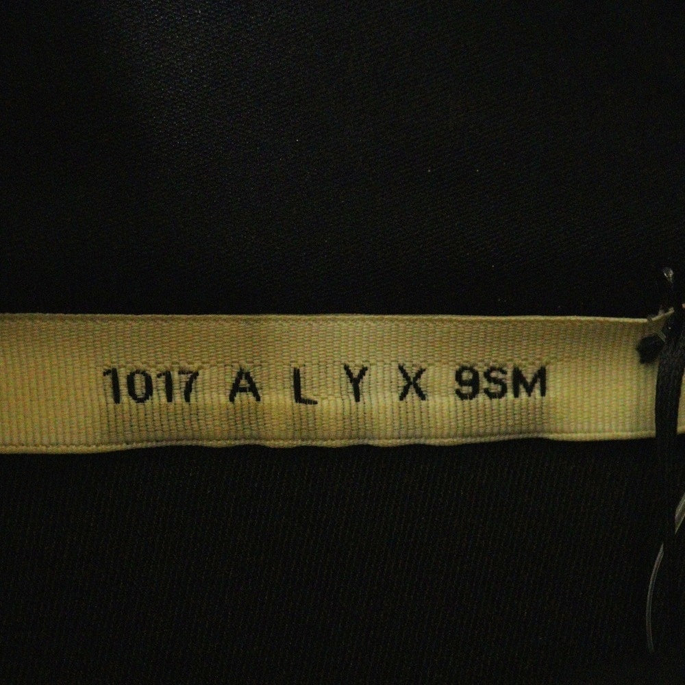 1017 ALYX 9SM(アリクス) Buckle Detail Track Jacket バックル ディティール トラック ジャケット ブルゾン ブラック AAMSW0059FA01