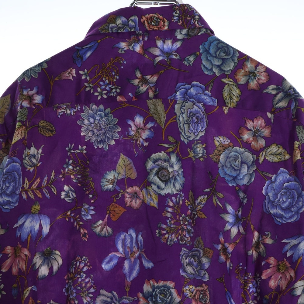 ETRO(エトロ) 花柄 長袖シャツ パープル 202-13190-5720