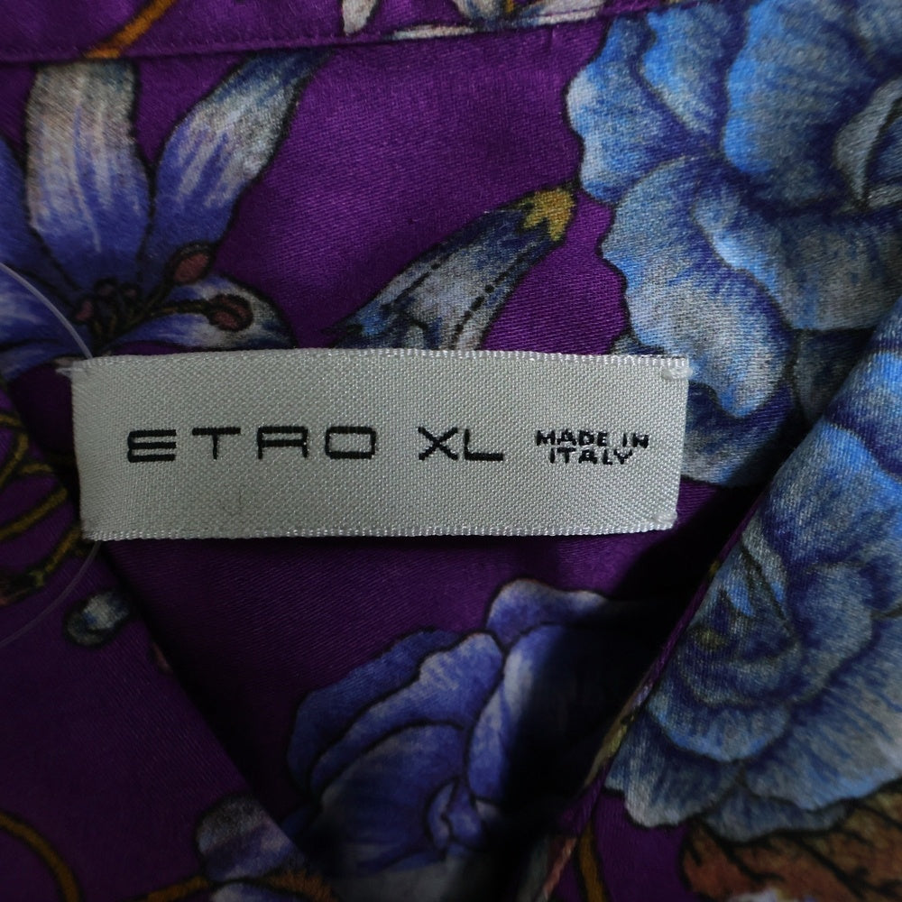 ETRO(エトロ) 花柄 長袖シャツ パープル 202-13190-5720