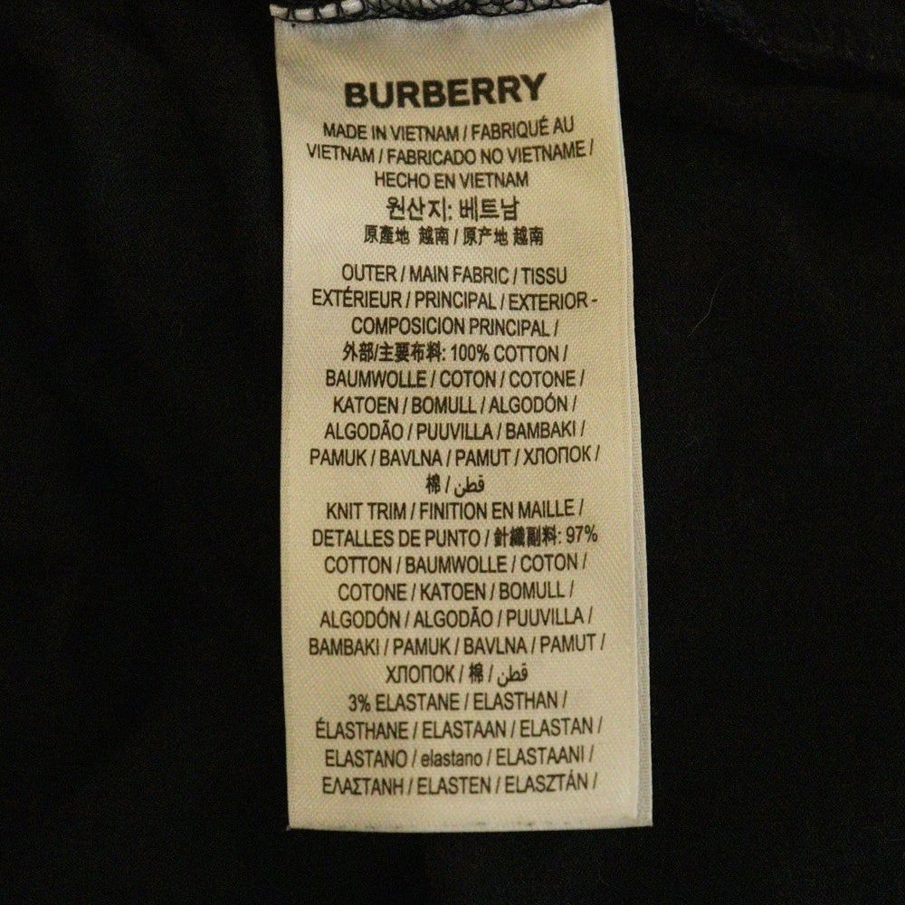 BURBERRY(バーバリー) T-Shirt 半袖Tシャツ ブラック 8026016