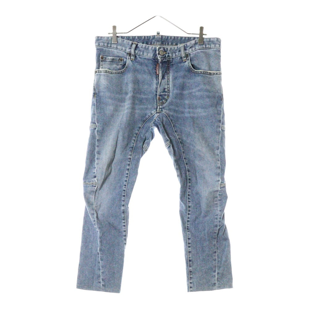DSQUARED2(ディースクエアード) 19AW Tidy Biker Jean スキニーデニムパンツ インディゴ S74LB0570