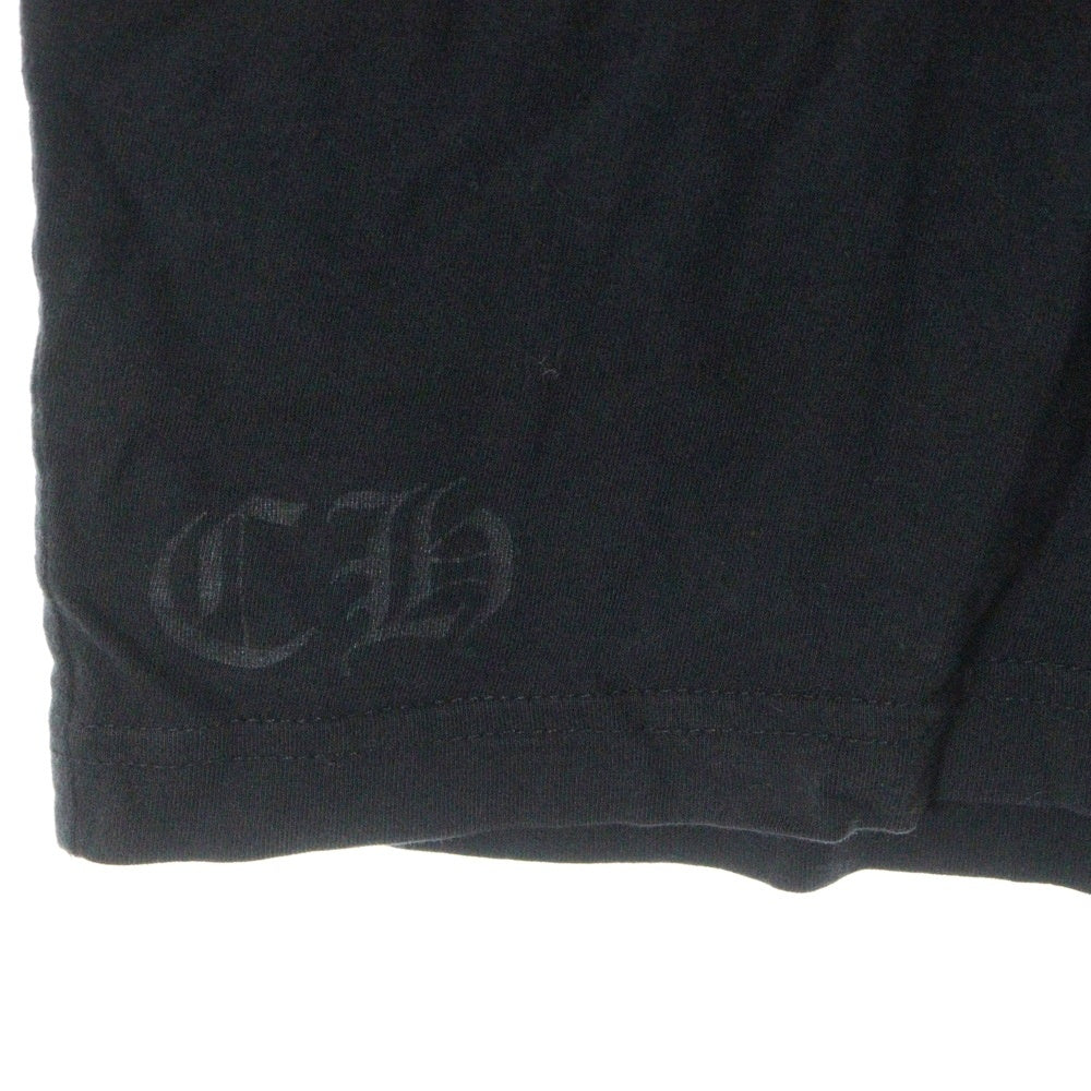 CHROME HEARTS(クロムハーツ) CH T-SHIRT ネックロゴ 半袖Tシャツ ブラック
