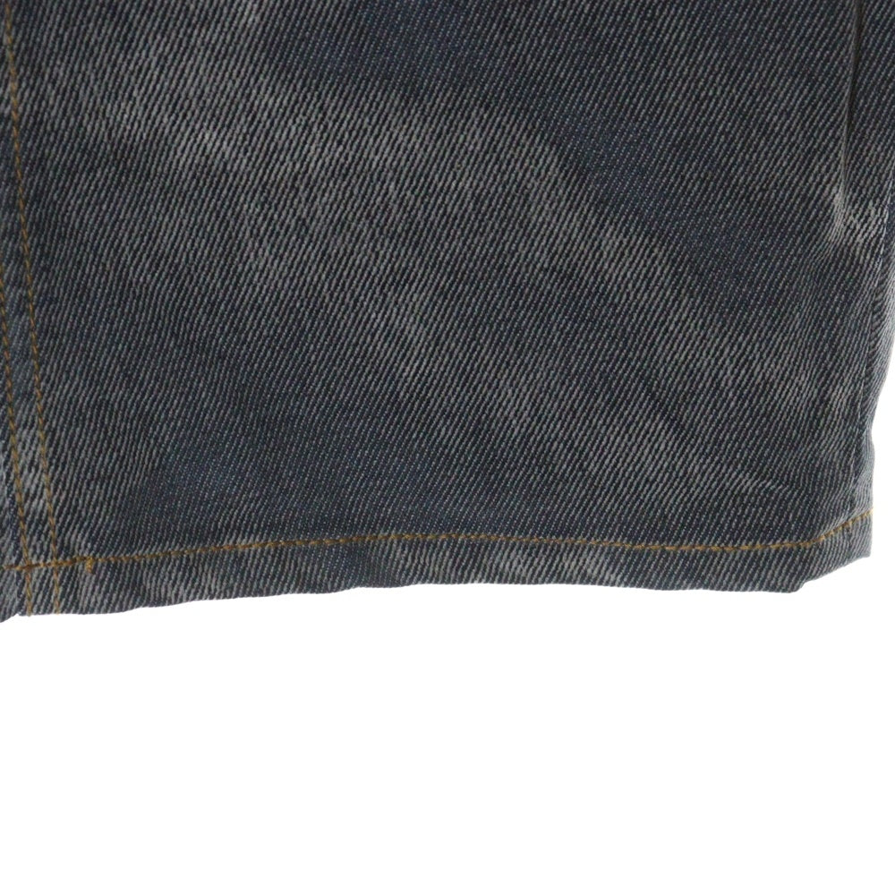 ALEXANDER WANG(アレキサンダーワン) Low Rise Bowed Gusset Jean 総柄デニムパンツ インディゴ レディース 4DC1254595