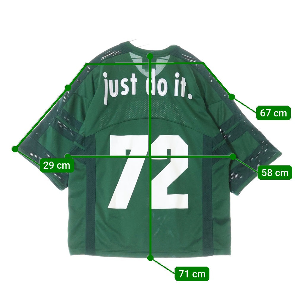 NIKE(ナイキ) 21SS ×CPFM SHORT SLEEVE OVERSIZED JERSEY GREEN カクタスプラントフリーマーケット オーバーサイズ 半袖ジャージー カットソー グリーン DA2589-341