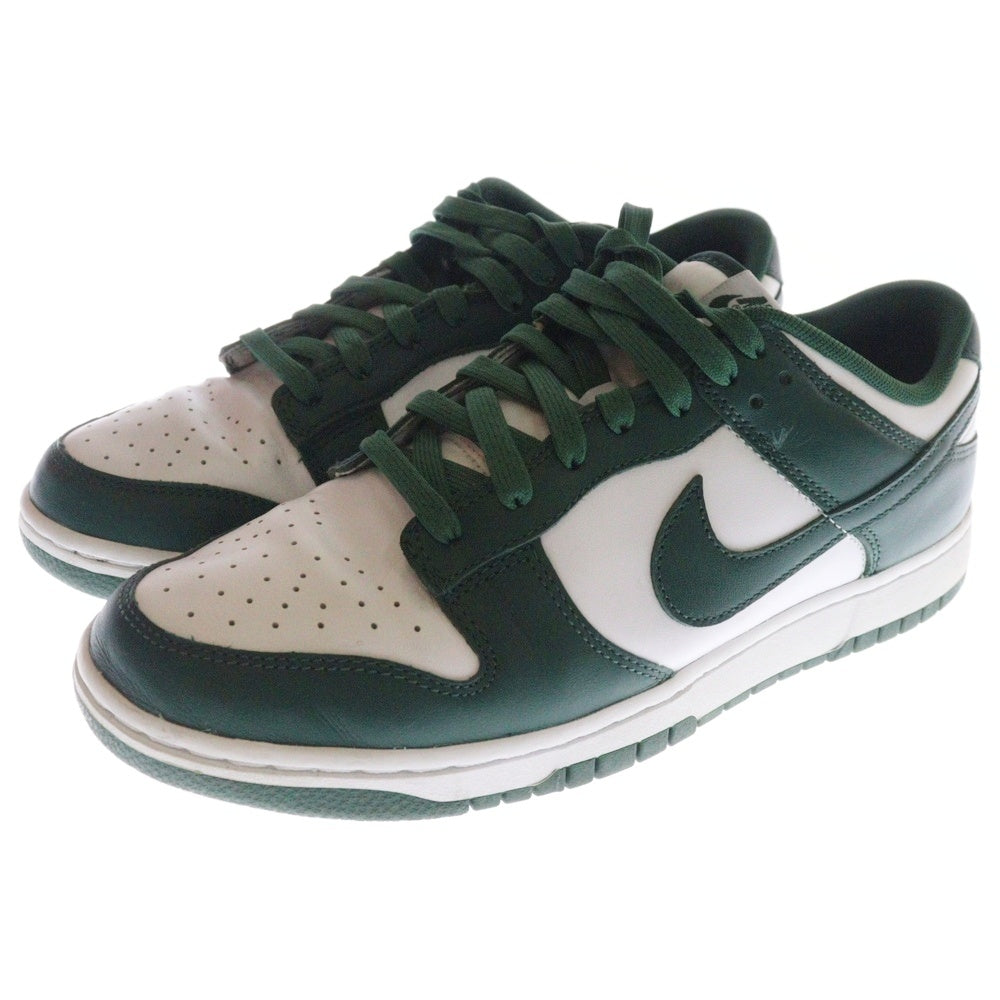 NIKE(ナイキ) DUNK LOW RETRO WHITE TEAM GREEN ダンク チームグリーン ローカットスニーカー グリーン/ホワイト US9/27cm DD1391-101