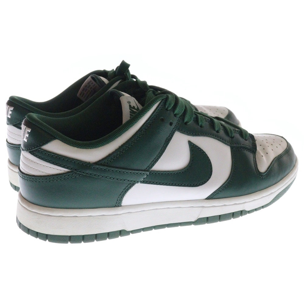NIKE(ナイキ) DUNK LOW RETRO WHITE TEAM GREEN ダンク チームグリーン ローカットスニーカー グリーン/ホワイト US9/27cm DD1391-101