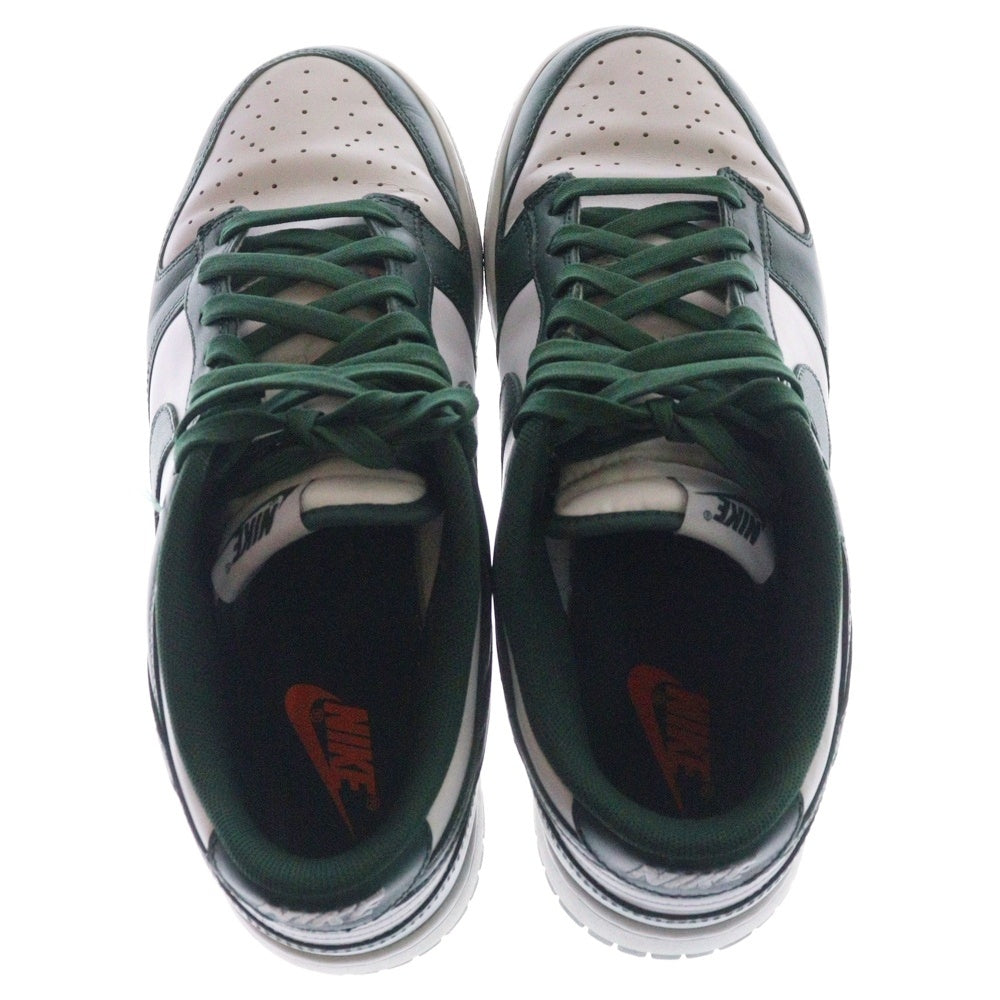 NIKE(ナイキ) DUNK LOW RETRO WHITE TEAM GREEN ダンク チームグリーン ローカットスニーカー グリーン/ホワイト US9/27cm DD1391-101