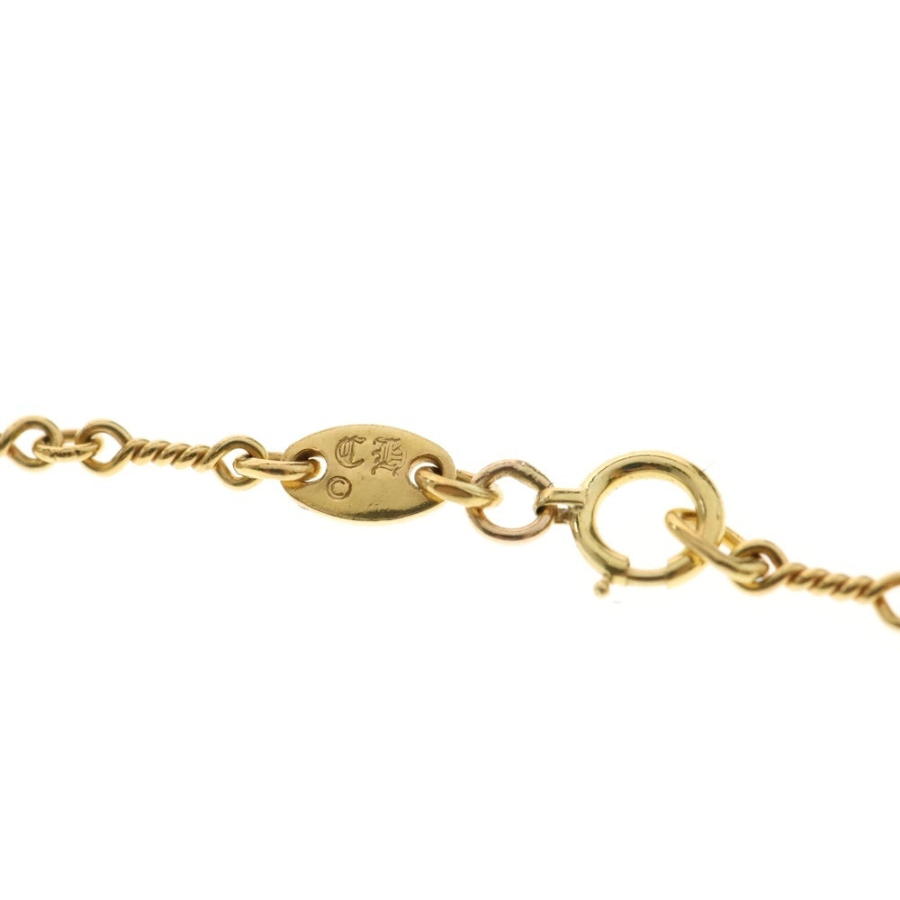 CHROME HEARTS(クロムハーツ) 22K NECKCHAIN T20 ツイストチェーンネックレス 20inch ゴールド BCA015