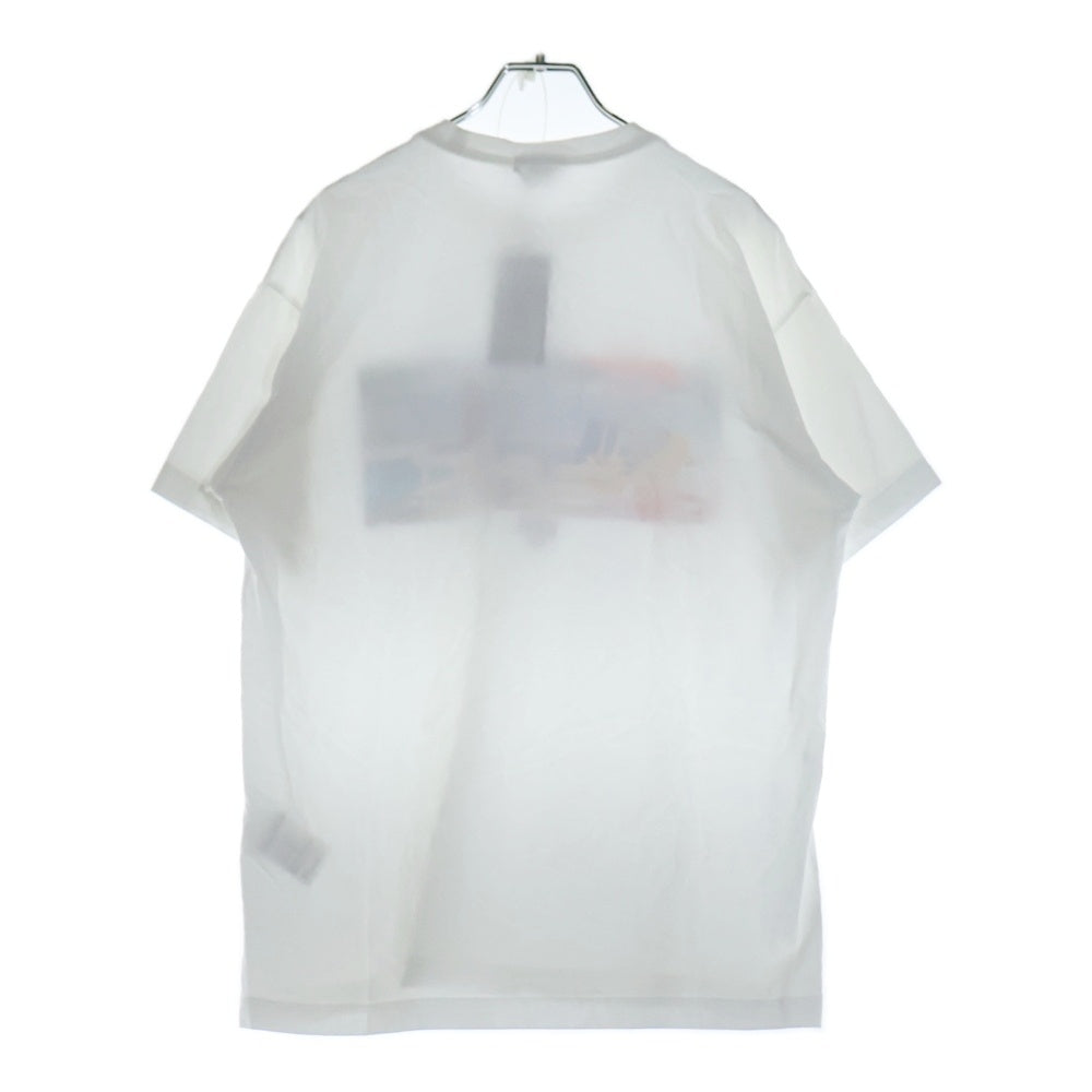 KITH(キス) 25SS x Scarface Just Us Tee×スカーフェイスコラボ フロントフォトプリント半袖Tシャツ ホワイト