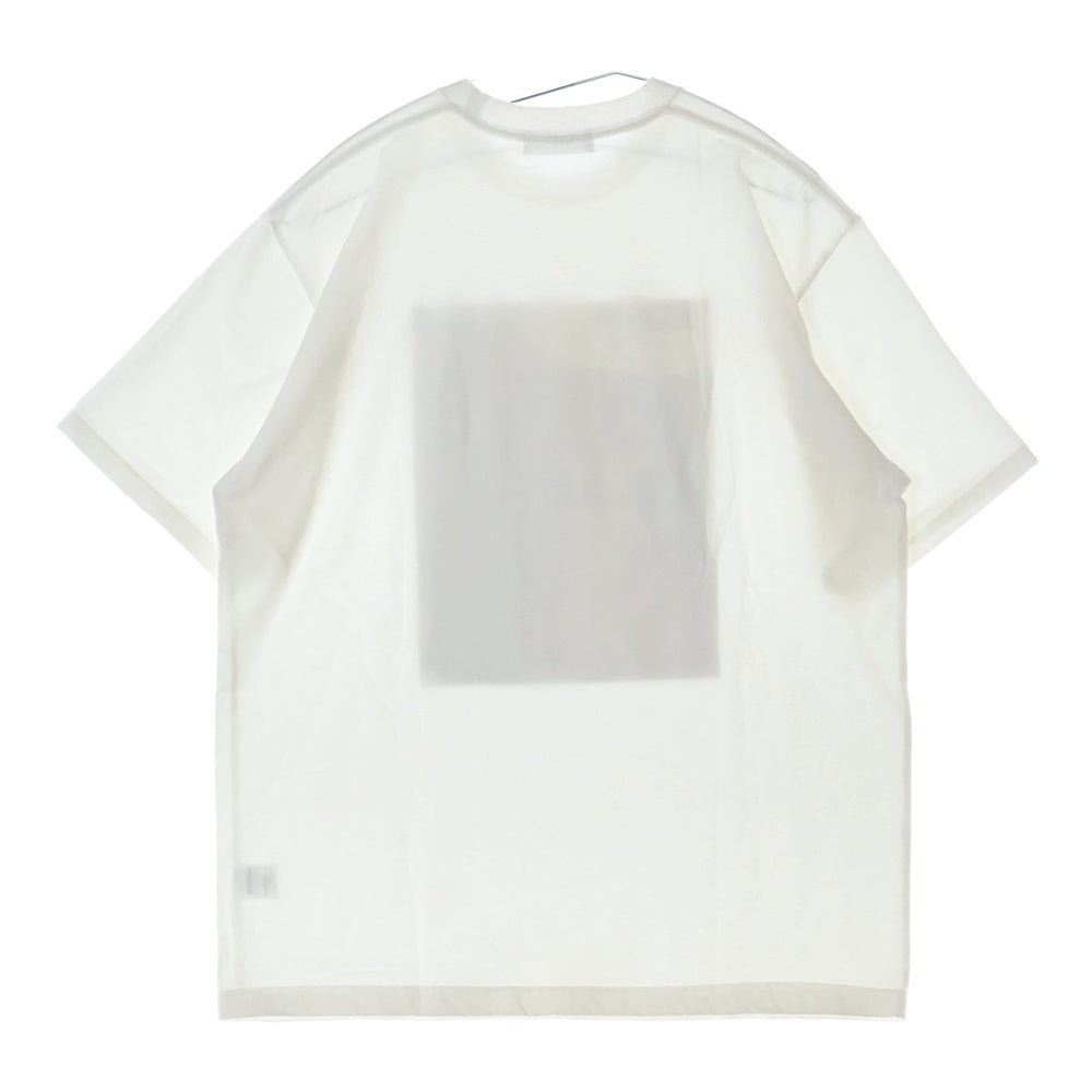GOD SELECTION XXX(ゴッドセレクショントリプルエックス) フロントフォトプリント 半袖Tシャツ カットソー ホワイト