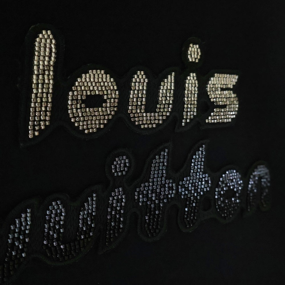 LOUIS VUITTON(ルイヴィトン) 23AW エンブロイダードビーズ 半袖Tシャツ カットソー ブラック RM232M NPG HPY86W