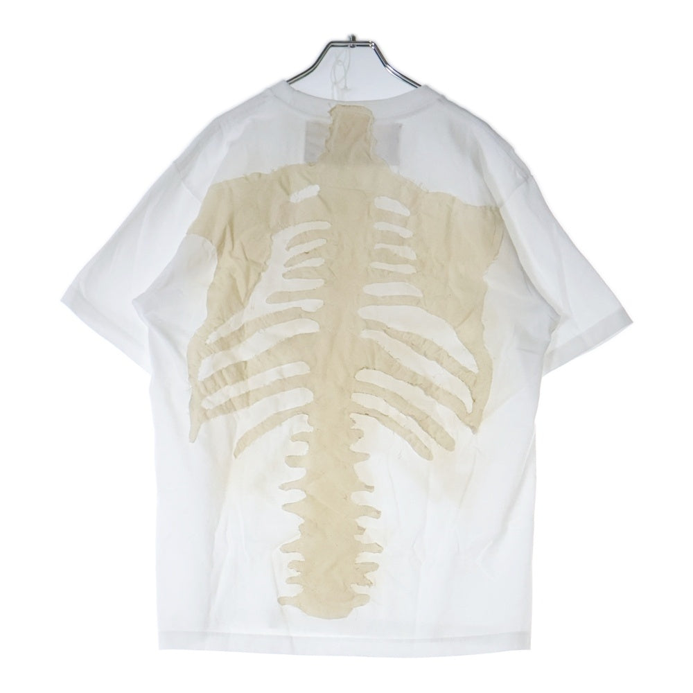 YUTAKA SOMEYA(ユタカソメヤ) BONE TEE ボーン 半袖Tシャツ カットソー ホワイト