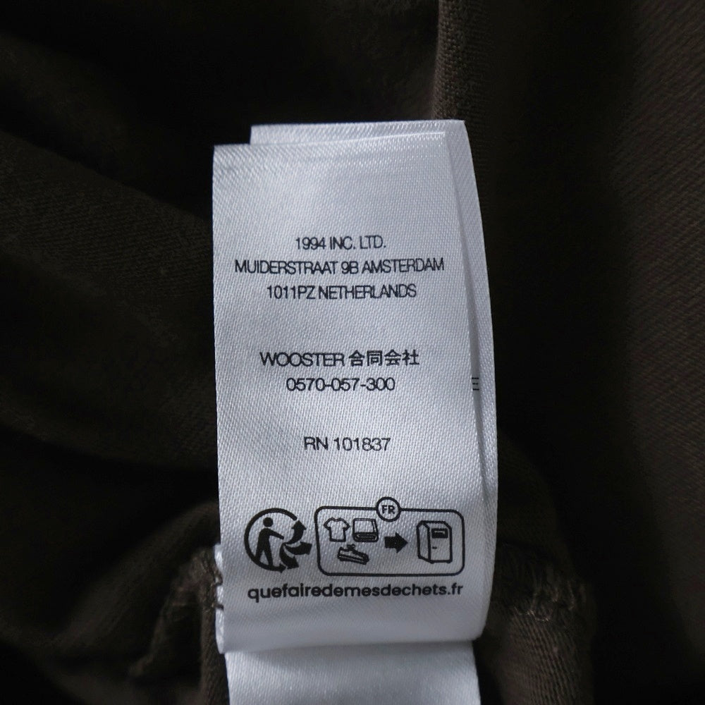 SUPREME(シュプリーム) 25SS Intarsia S/S Top インタージャ バックロゴ半袖Tシャツ ブラウン