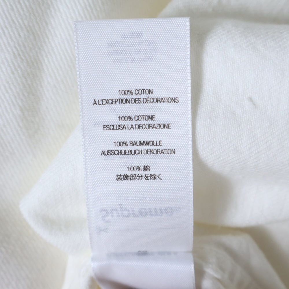 SUPREME(シュプリーム) 25SS Small Box Denim Shirt スモールボックスロゴ 長袖デニムシャツ ホワイト
