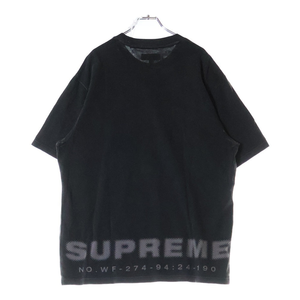 SUPREME(シュプリーム) 24AW Discharge S/S Top ディスチャージ 半袖Tシャツ ブラック