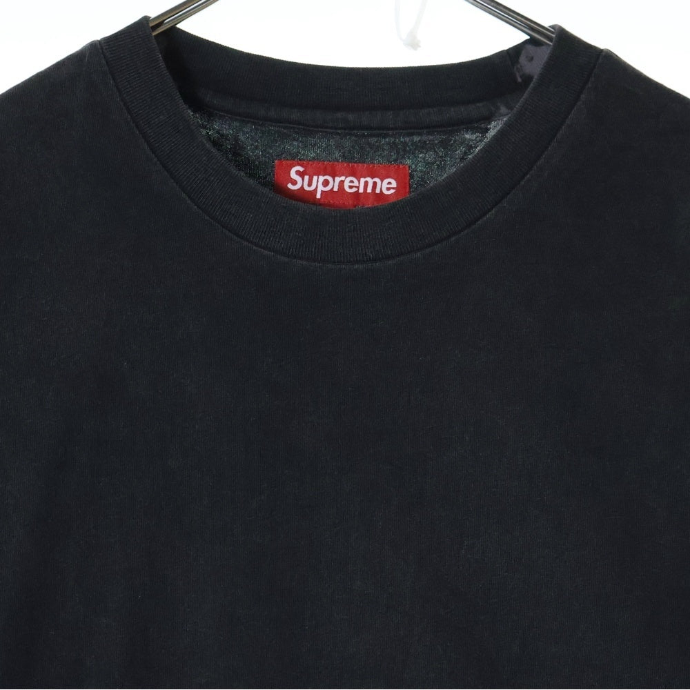 SUPREME(シュプリーム) 24AW Discharge S/S Top ディスチャージ 半袖Tシャツ ブラック