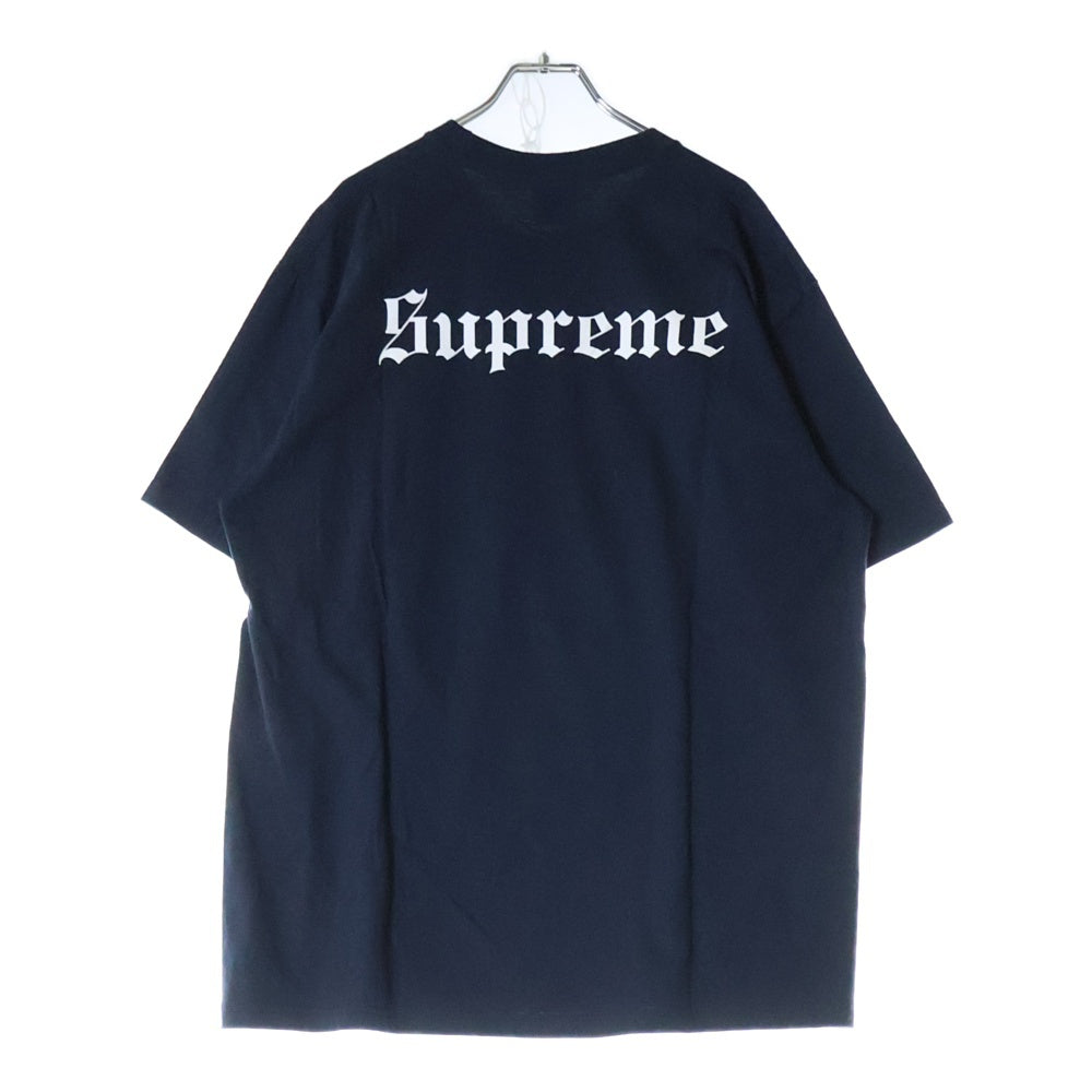 SUPREME(シュプリーム) 24AW Snow White Tee スノーホワイト 白雪姫 半袖Tシャツ ネイビー