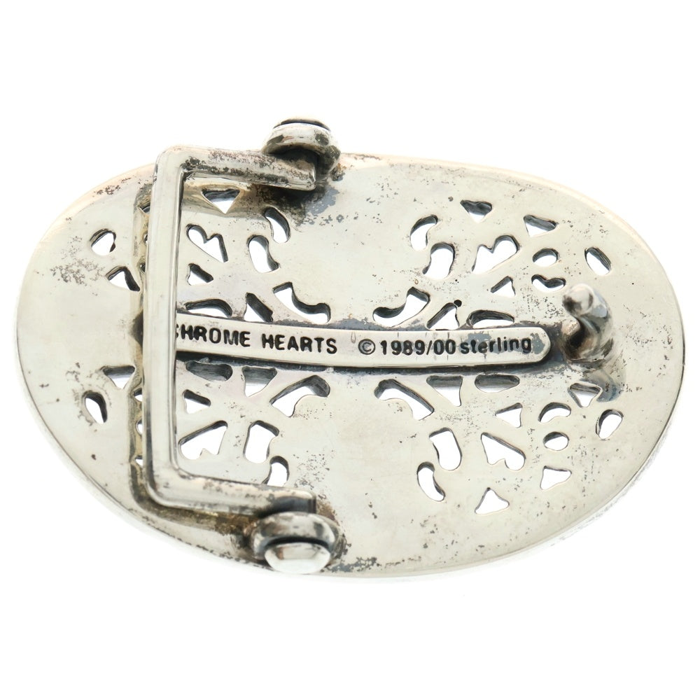 CHROME HEARTS(クロムハーツ) OVAL CROSS STRAP1.5クラシックオーバルクロスバックル シルバー BCA359