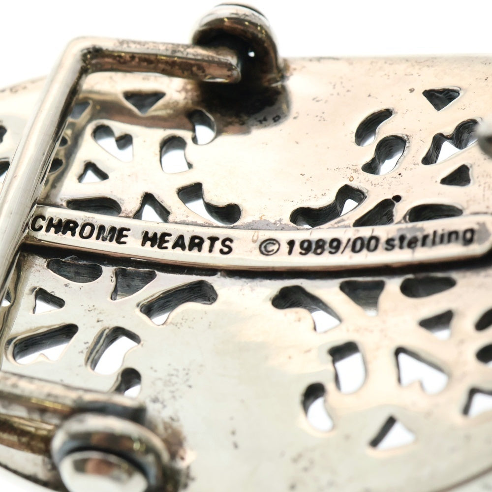CHROME HEARTS(クロムハーツ) OVAL CROSS STRAP1.5クラシックオーバルクロスバックル シルバー BCA359