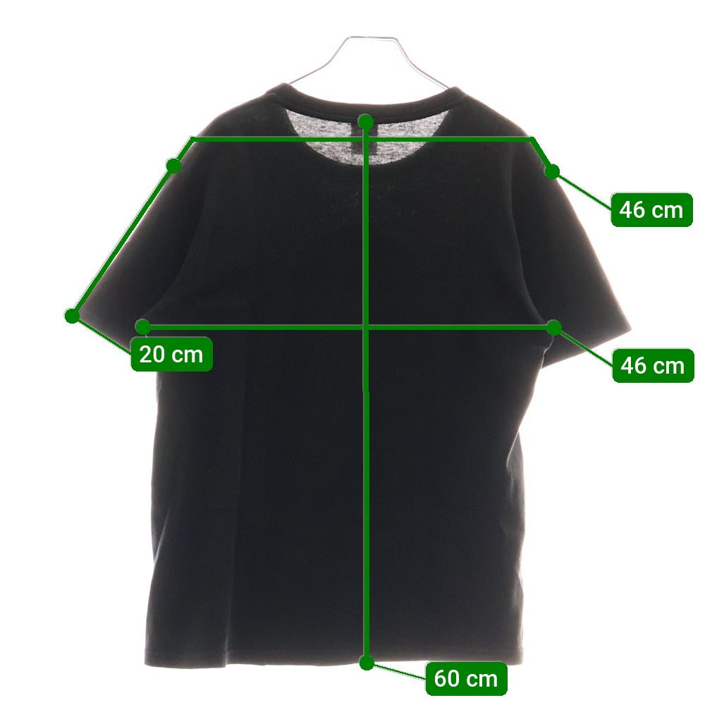 NUMBER (N)INE(ナンバーナイン) MODERN AGE期 アレン・ギンズバーグプリントTシャツ ロゴプリント半袖Tシャツ ブラック