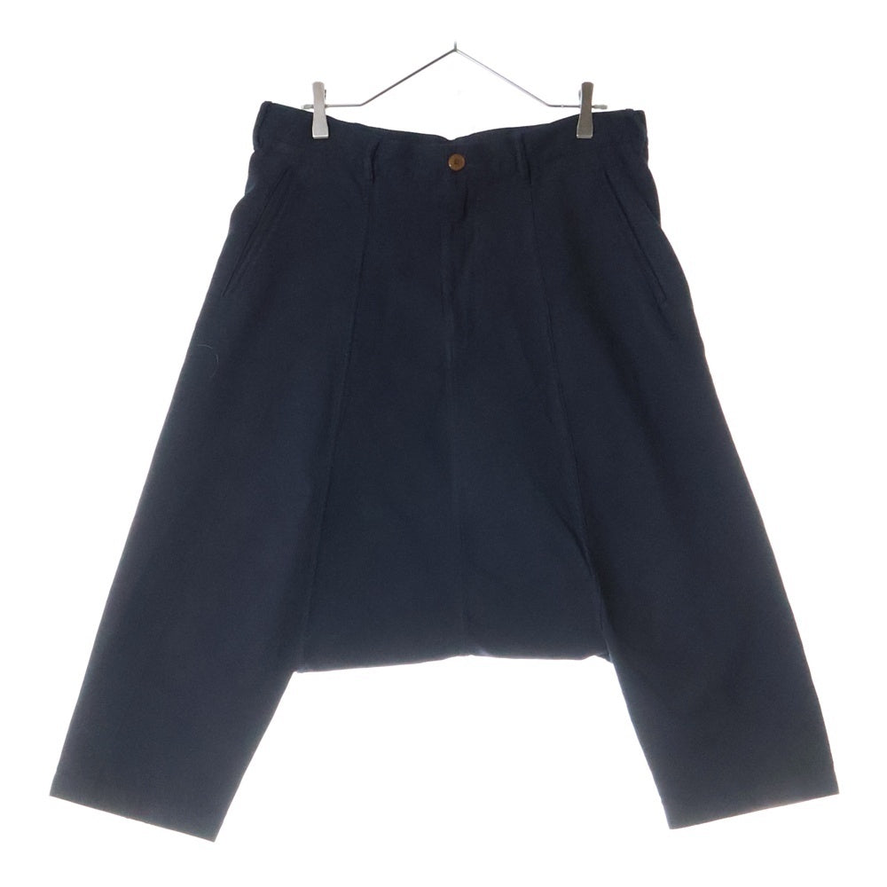 COMME des GARCONS HOMME PLUS(コムデギャルソンオムプリュス) 15SS サルエルパンツ サルエルハーフパンツ PP-P071 ブラック