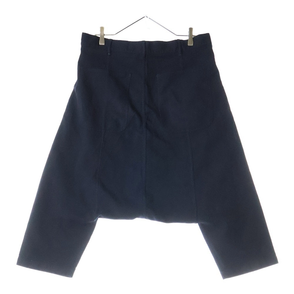 COMME des GARCONS HOMME PLUS(コムデギャルソンオムプリュス) 15SS サルエルパンツ サルエルハーフパンツ PP-P071 ブラック