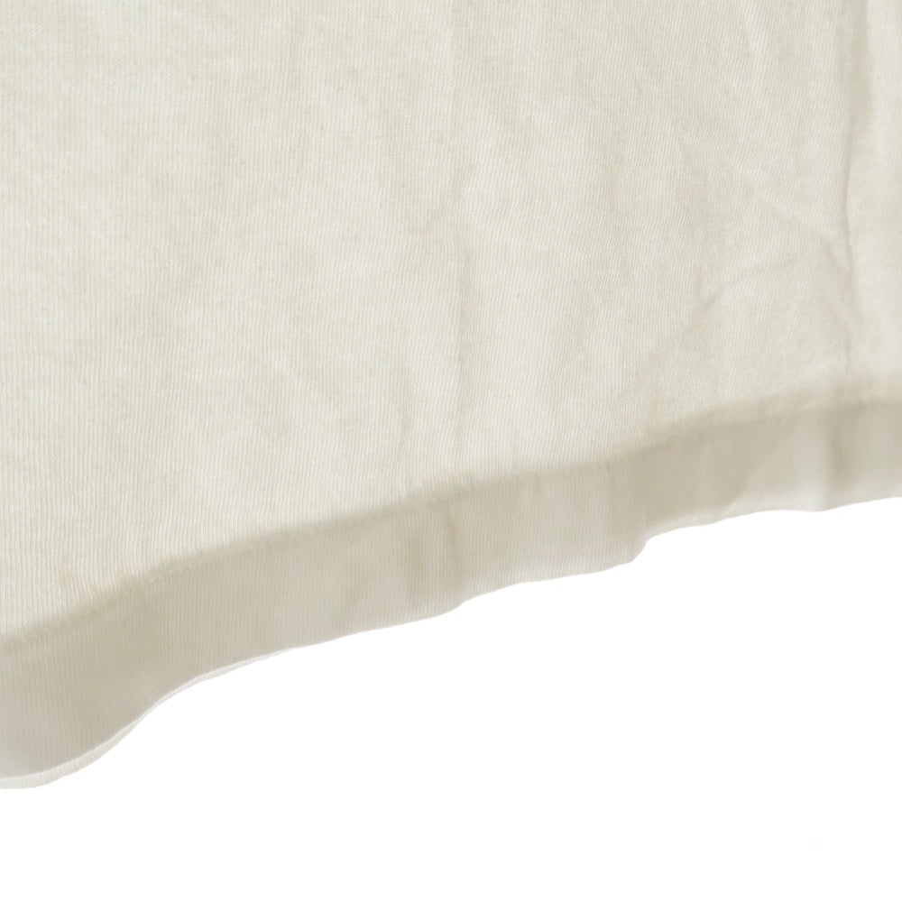 SAINT MICHAEL(セントマイケル) 24AW VANITY S/S T-SHIRT ヴァニティショートスリーブTシャツ ロゴプリント半袖Tシャツ SM-YS-1-0000-006 ホワイト