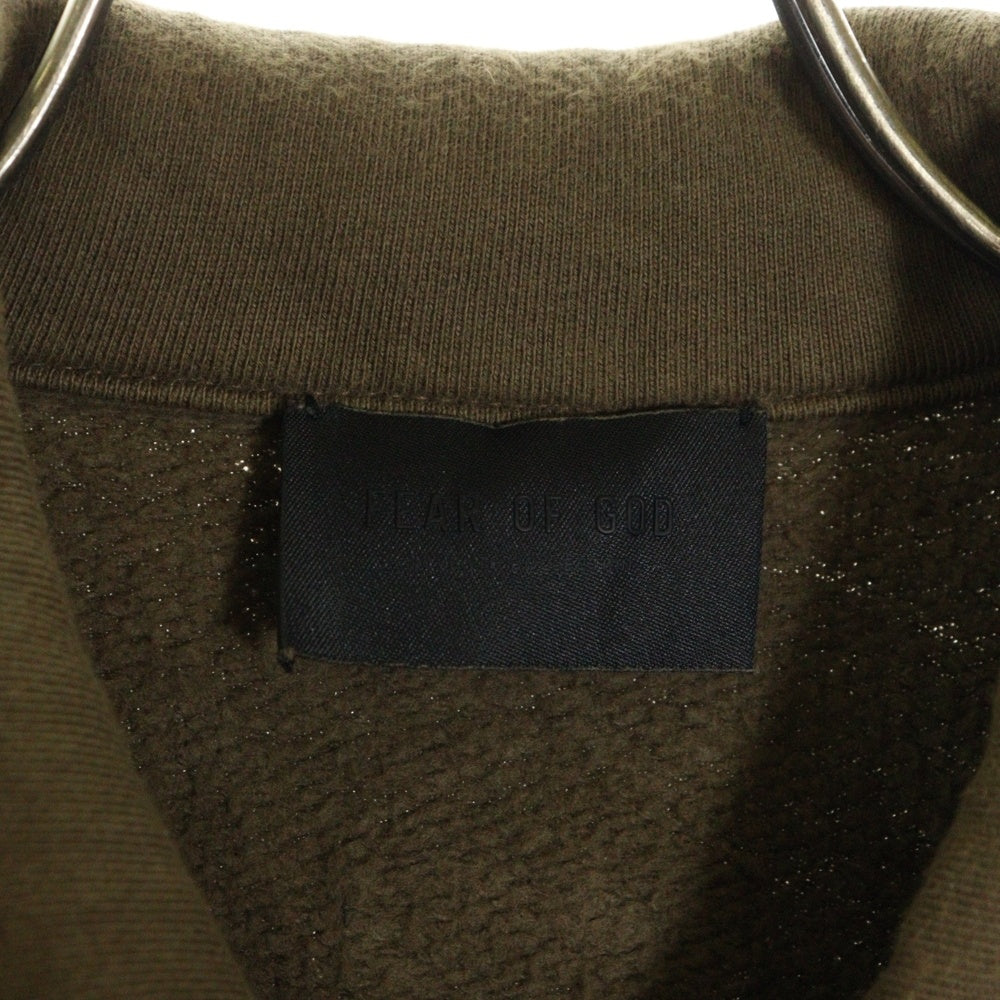 FEAR OF GOD(フィアオブゴッド) eventh Collection French Terry Trucker セブンスコレクション フレンチテリージャケット アウター カーキ