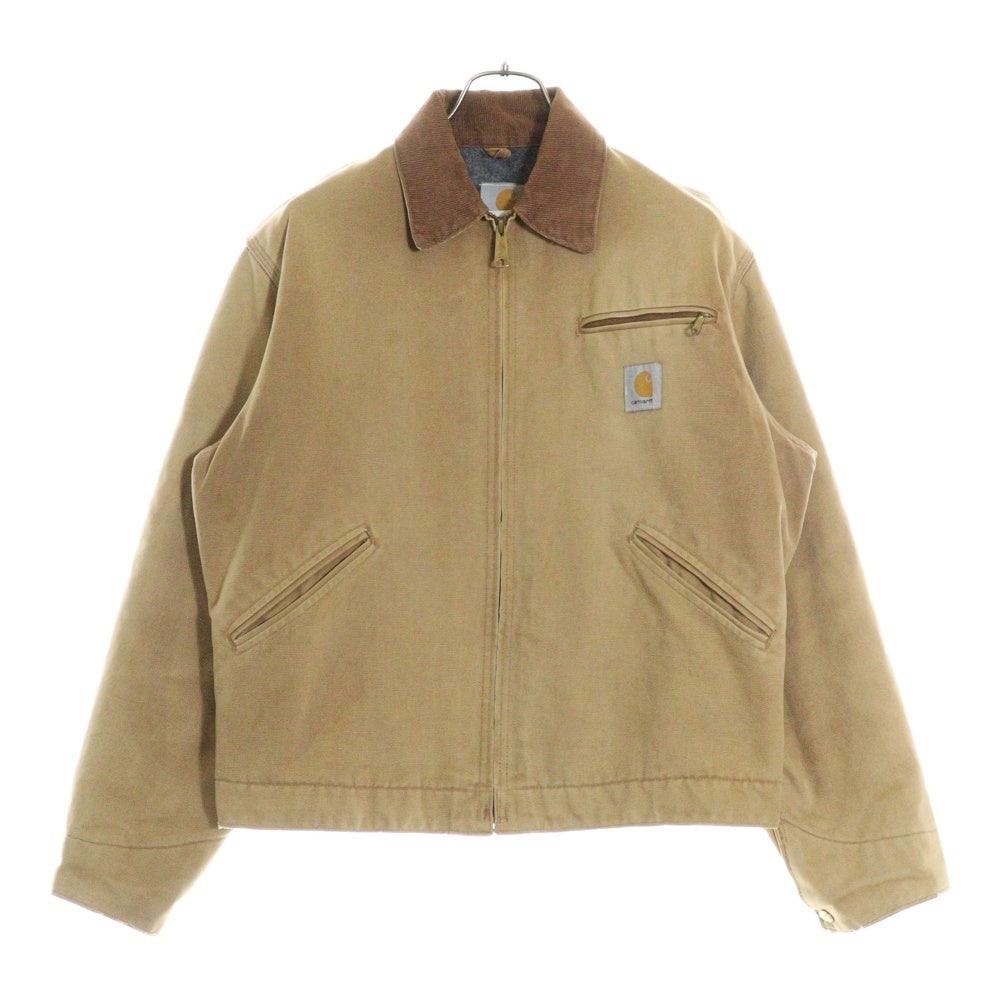 CARHARTT(カーハート) Detroit Jacket デトロイトジャケット コットンジップアップジャケット ブラウン