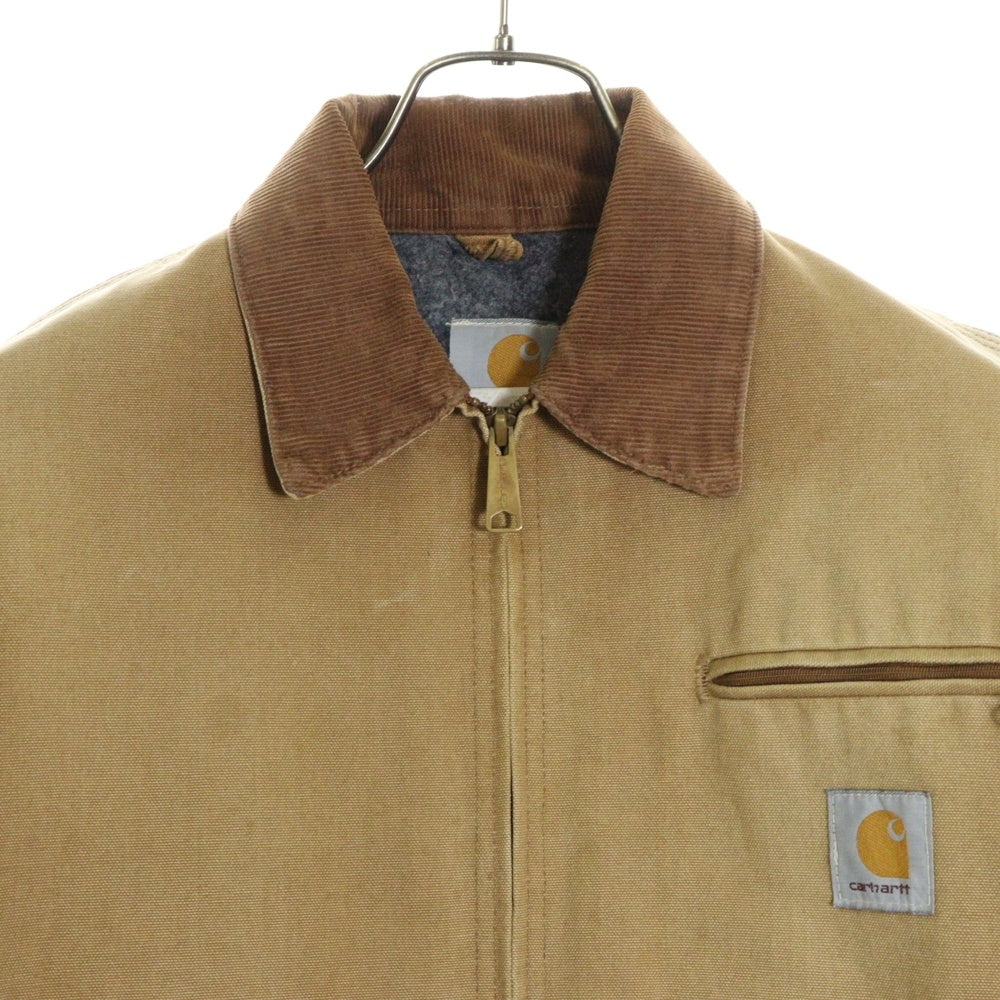 CARHARTT(カーハート) Detroit Jacket デトロイトジャケット コットンジップアップジャケット ブラウン