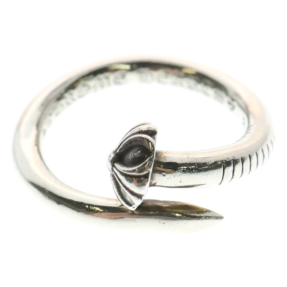 CHROME HEARTS(クロムハーツ) NAIL CRSBALL ネイル クロスボール リング シルバー BCA349