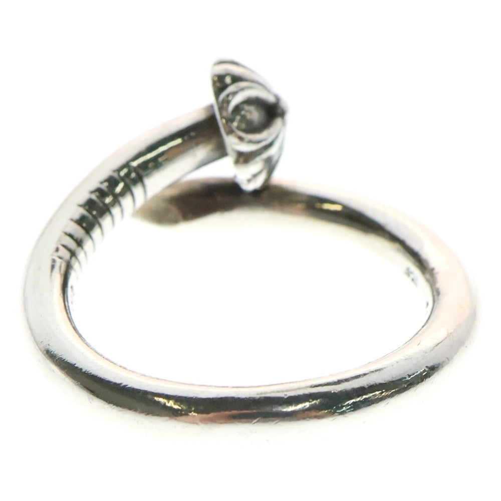 CHROME HEARTS(クロムハーツ) NAIL CRSBALL ネイル クロスボール リング シルバー BCA349