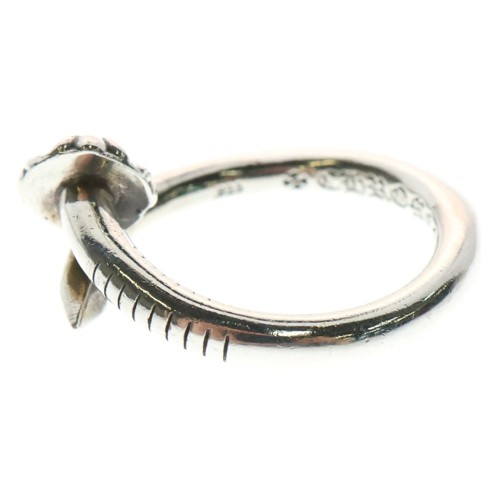 CHROME HEARTS(クロムハーツ) NAIL CRSBALL ネイル クロスボール リング シルバー BCA349
