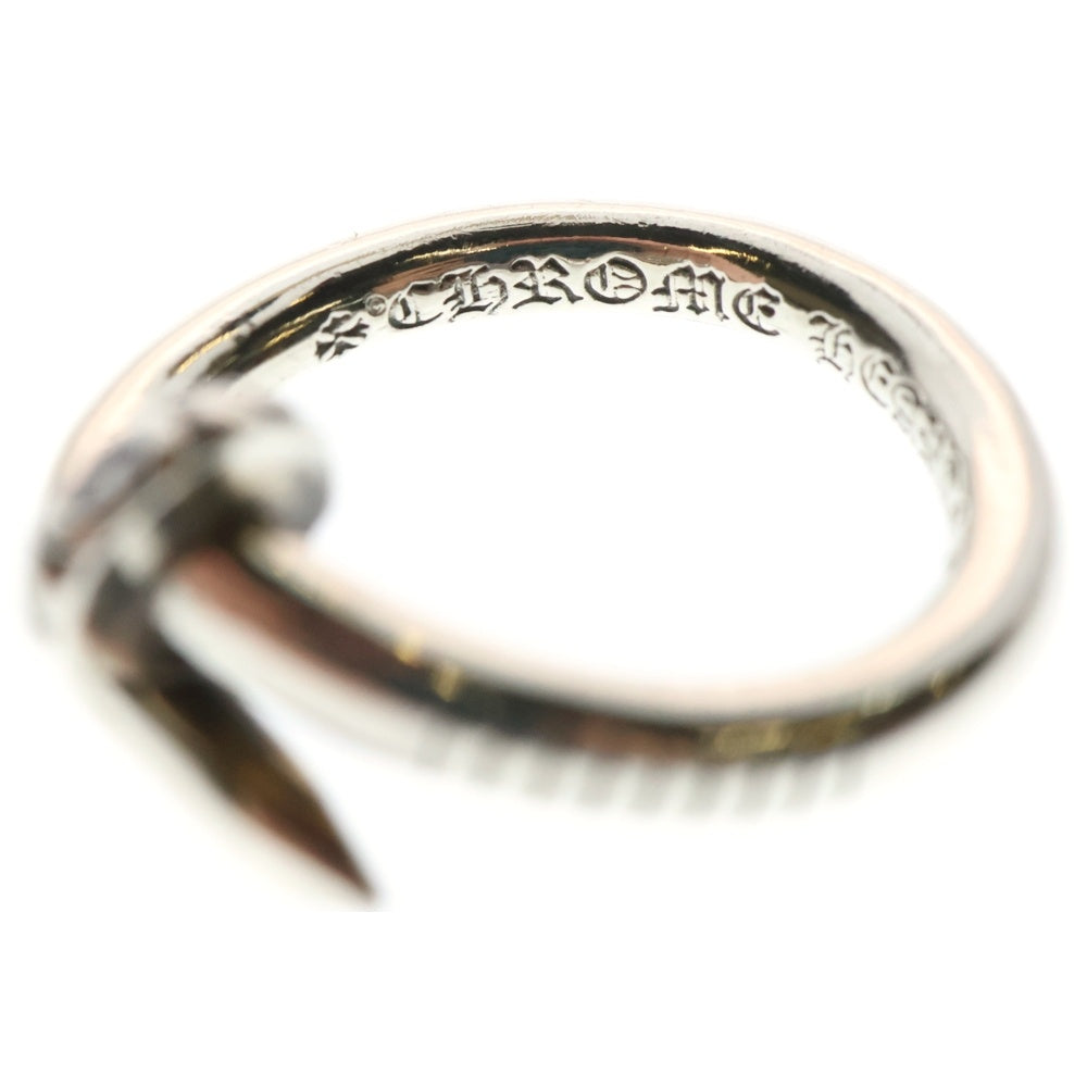 CHROME HEARTS(クロムハーツ) NAIL CRSBALL ネイル クロスボール リング シルバー BCA349