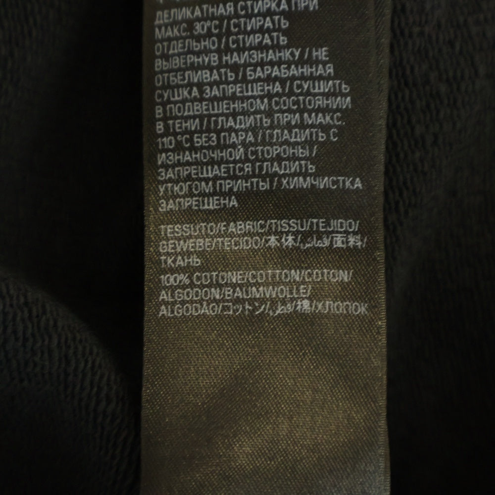 BALENCIAGA(バレンシアガ) Large Fit Hoodie ダメージ加工 プルオーバースウェットパーカー フーディー ブラック 803265 TRVA2