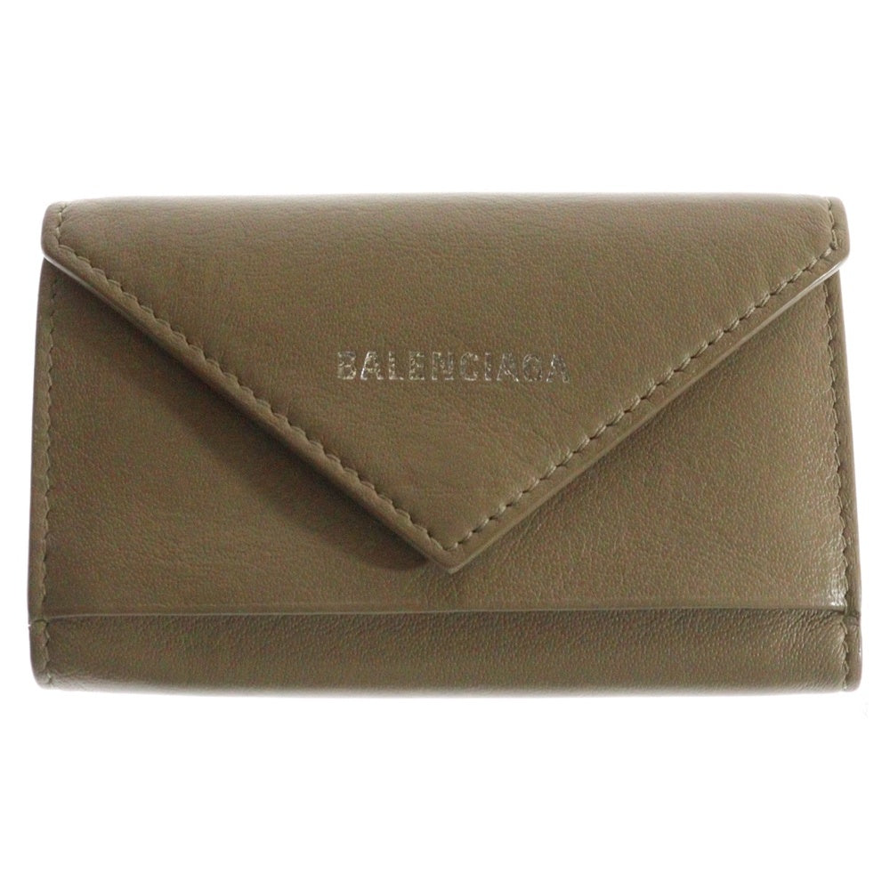 BALENCIAGA(バレンシアガ) Key Case レザーキーケース ベージュ 499204