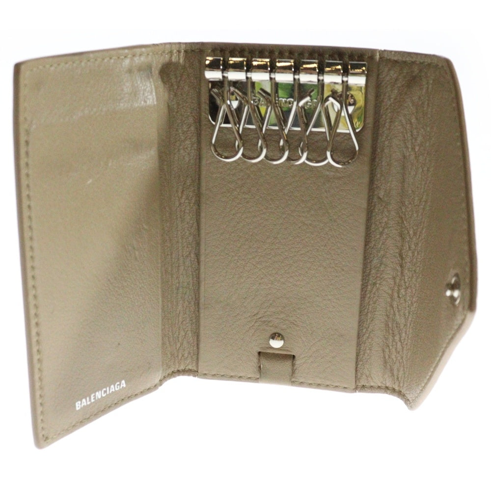 BALENCIAGA(バレンシアガ) Key Case レザーキーケース ベージュ 499204
