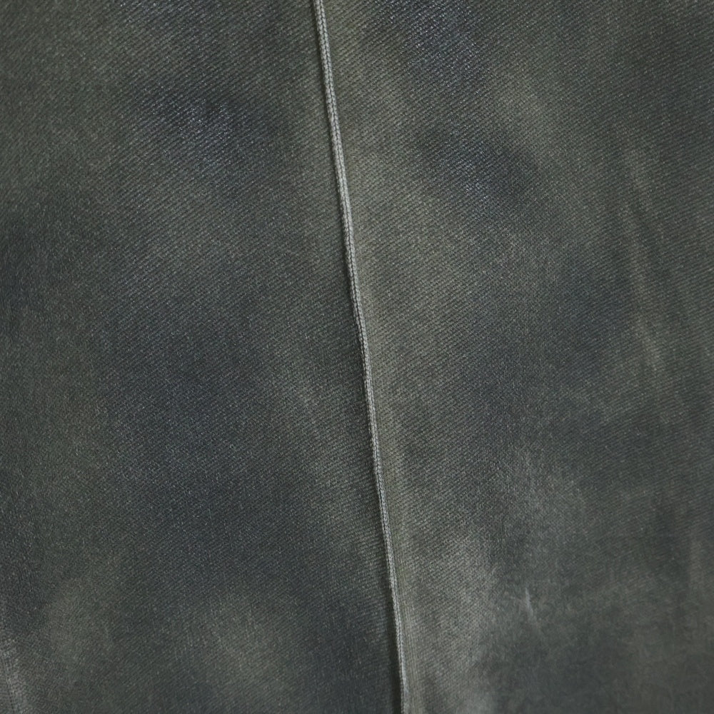 TAAKK(ターク) 22SS LEATHER COATING JERSEY TRACK PANTS レザーコーティング トラックパンツ ブラック TA22SS-PT055