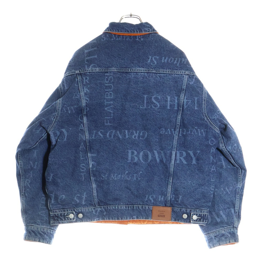 SUPREME(シュプリーム) ×Martin Rose Reversible Jacket マーティンローズ リバーシブル ジャケット インディゴ