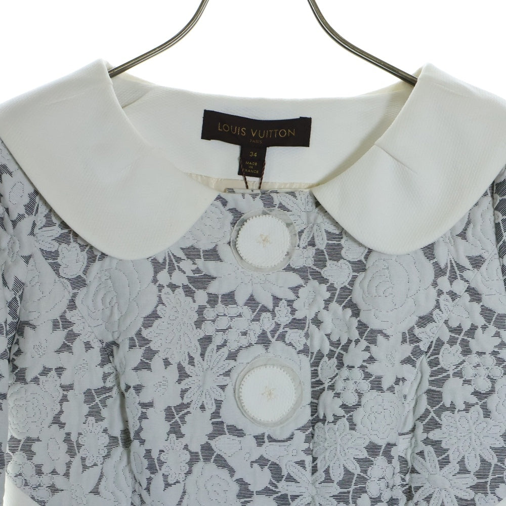LOUIS VUITTON(ルイヴィトン) 06SS ドレスコート ワンピース 花柄 ホワイト RW061A WICO07CK7 レディース