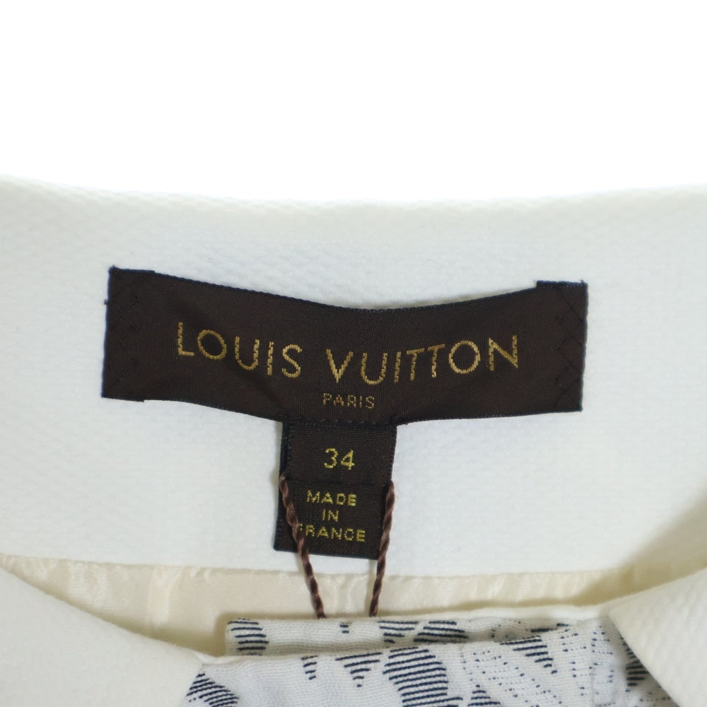 LOUIS VUITTON(ルイヴィトン) 06SS ドレスコート ワンピース 花柄 ホワイト RW061A WICO07CK7 レディース