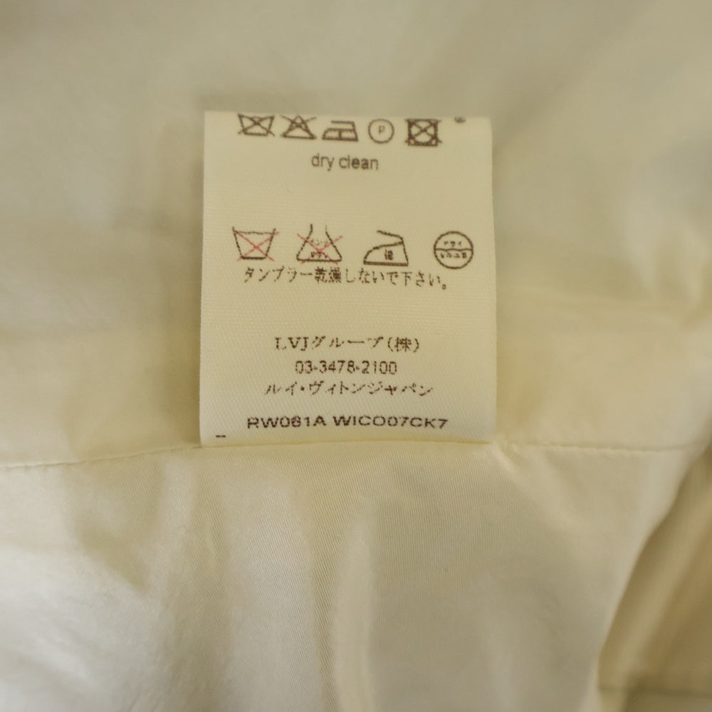 LOUIS VUITTON(ルイヴィトン) 06SS ドレスコート ワンピース 花柄 ホワイト RW061A WICO07CK7 レディース