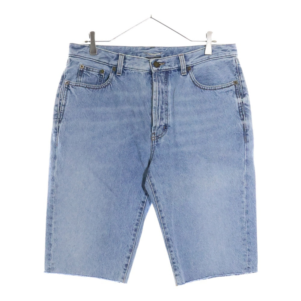 SAINT LAURENT PARIS(サンローランパリ) カットオフ デニムハーフパンツ ショーツ インディゴ 731551
