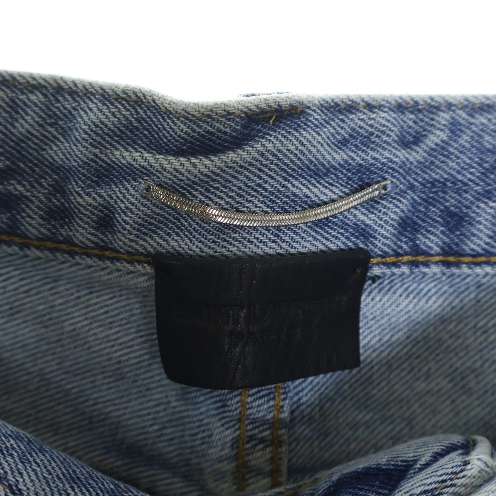 SAINT LAURENT PARIS(サンローランパリ) カットオフ デニムハーフパンツ ショーツ インディゴ 731551