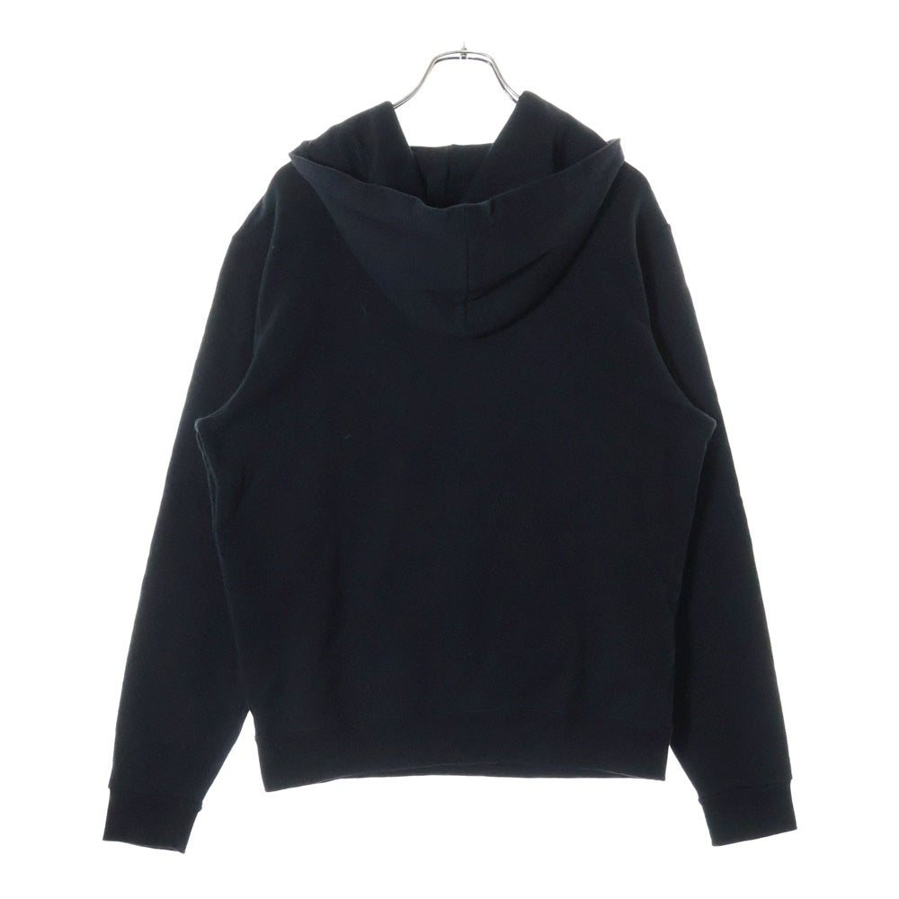 SAINT LAURENT PARIS(サンローランパリ) シグニチャー クロップ プルオーバーパーカー スウェット ブラック 464581