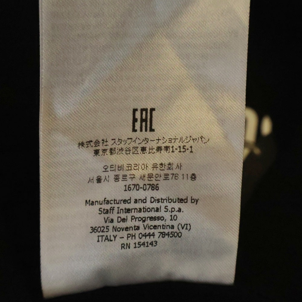 DSQUARED2(ディースクエアード) 23SS ICON T-SHIRT フロントプリント 半袖Tシャツ カットソー ブラック S79GC0064