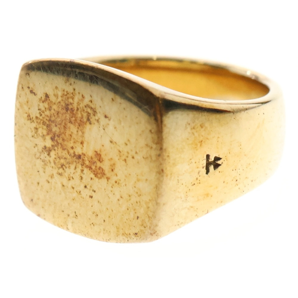 TOMWOOD(トムウッド) 9K Cushion Gold Ring キューション ゴールドリング 指輪