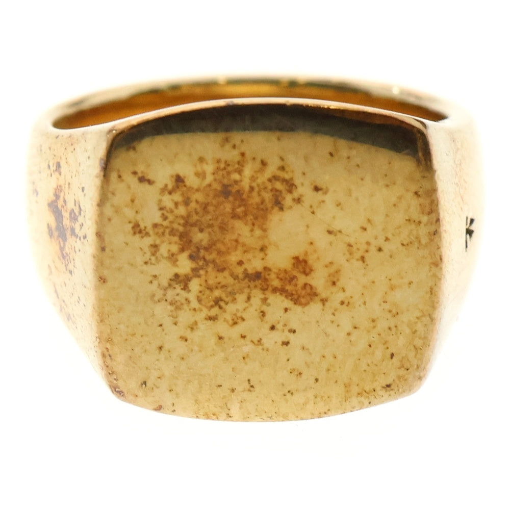 TOMWOOD(トムウッド) 9K Cushion Gold Ring キューション ゴールドリング 指輪