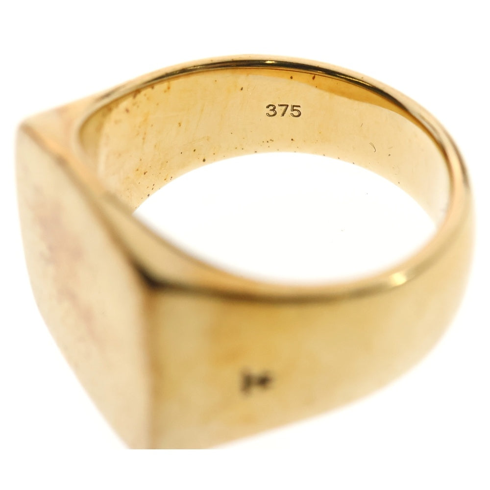 TOMWOOD(トムウッド) 9K Cushion Gold Ring キューション ゴールドリング 指輪