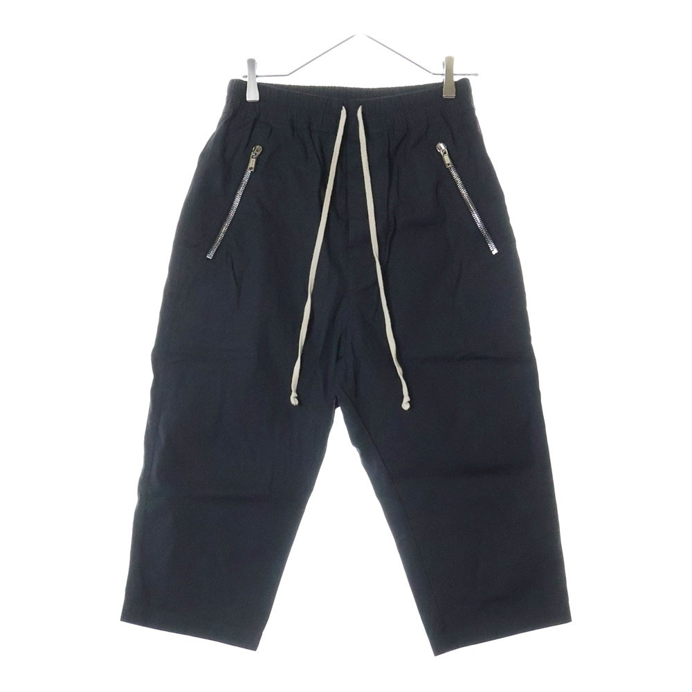 Rick Owens(リックオウエンス) 20SS Drawstring Cropped Pants ドローストリング クロップドパンツ ブラック RU20S7376-TE